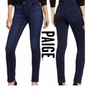 PAIGE | Skyline Skinny Jeans | Dark Blue | Sz 30